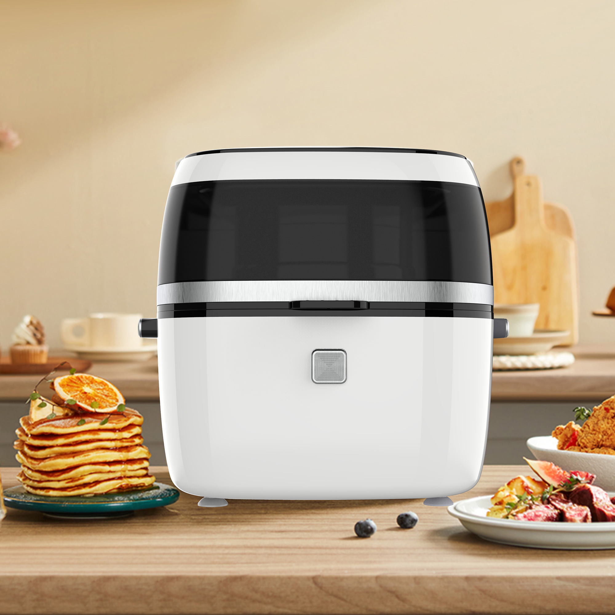 2022 YLI KOKOUSPANEET Säädettävä lämpötila Sähköinen ilmakierroskeittokone YYZG-650A