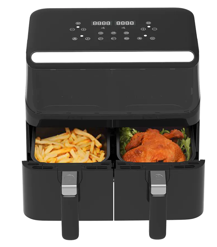 Kuinka välttää perinteisen paistamisen rasvaisuus ja antaa ilman vaihtaa kuumaa öljyä